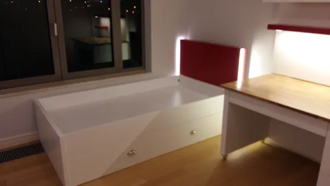 Gardroplu yatak odası